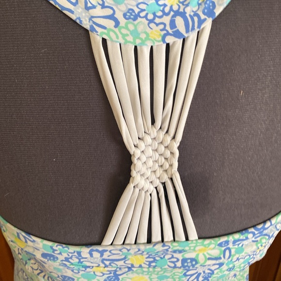 Lily Pulitzer Luxletic Blue Haven Biancas tennis dress size larger - Picture 5 of 8